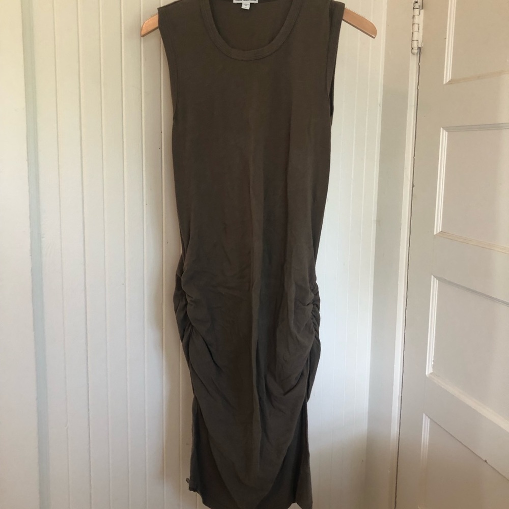 James Perse Neutral(olive - brown) dress